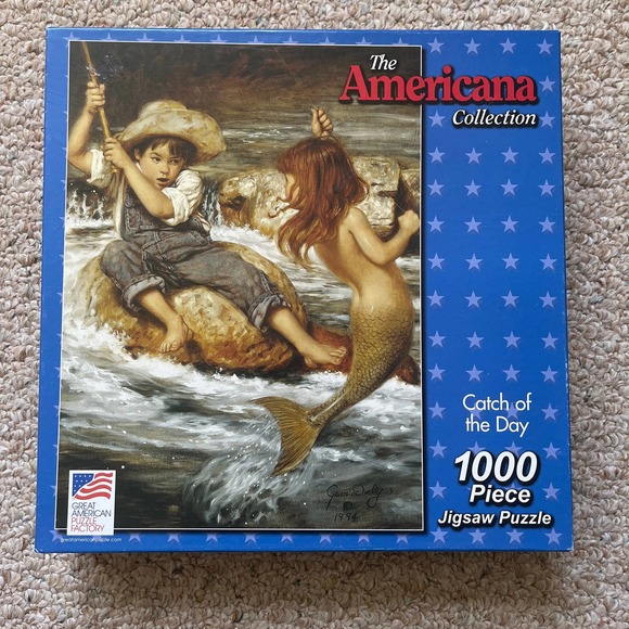 Lot of 2 puzzles of artwork - 1,000 and 1,500 pieces - Picture 2 of 5